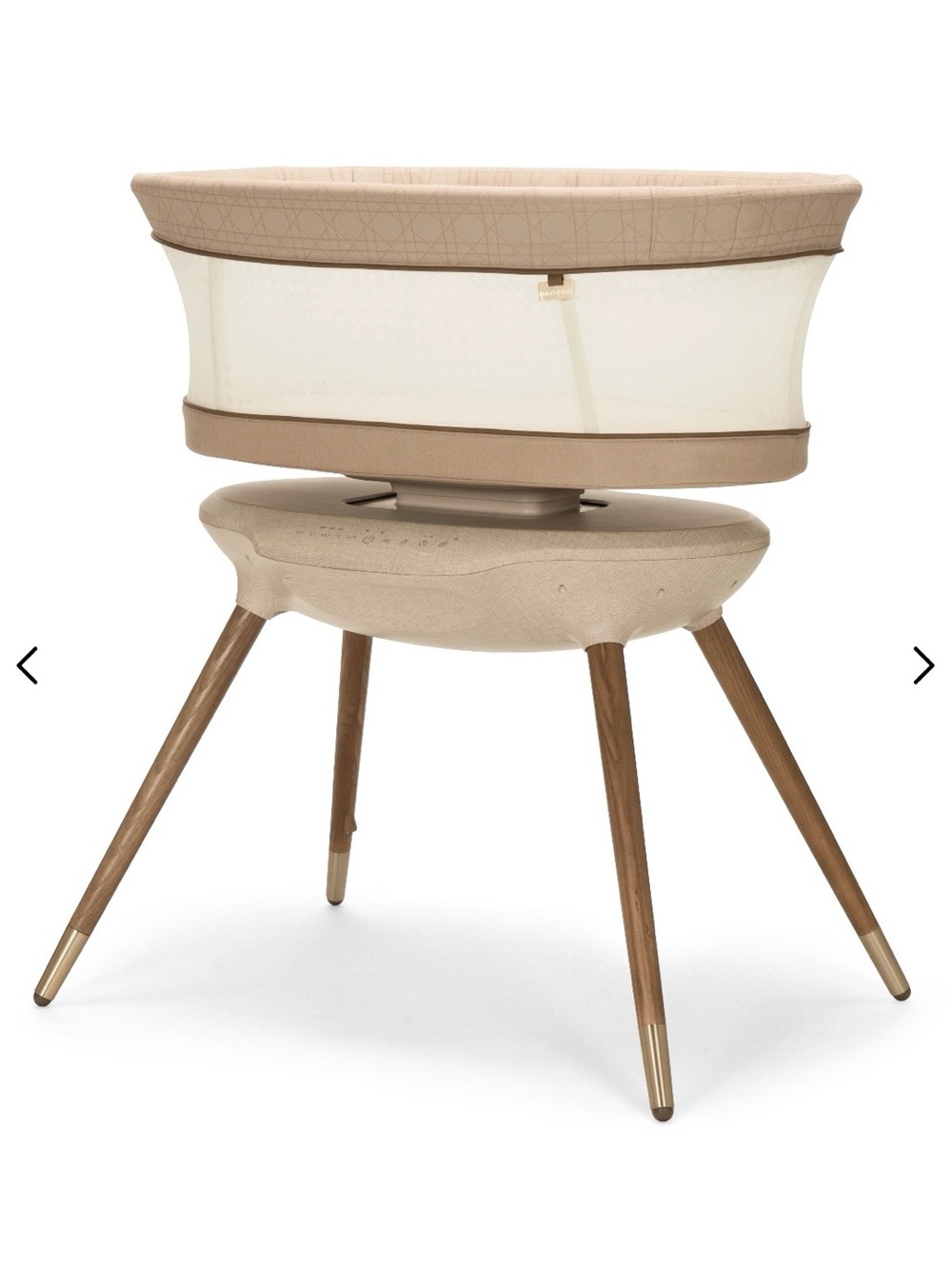Maxi Cosi Starling Smart Bassinet in Natural Heritage
